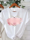 Geometric Heart T-Shirt